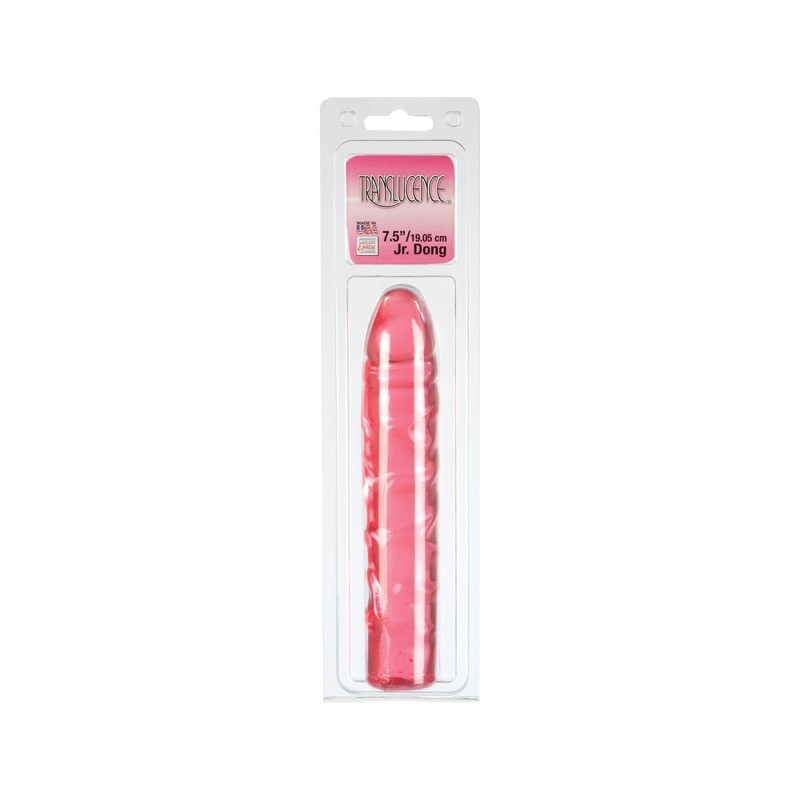 Dildo-translucence 7.5 jr dong red